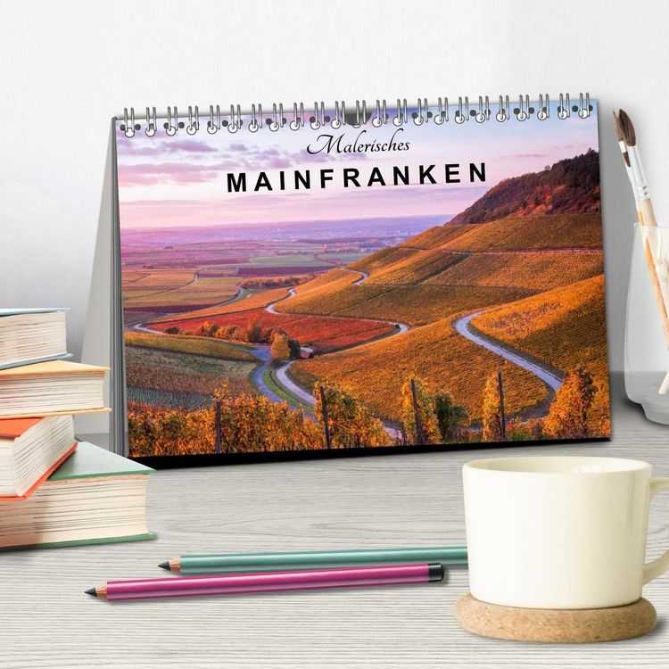Produktbild: Malerisches Mainfranken (Tischkalender 2026 DIN A5 quer), CALVENDO Monatskalender