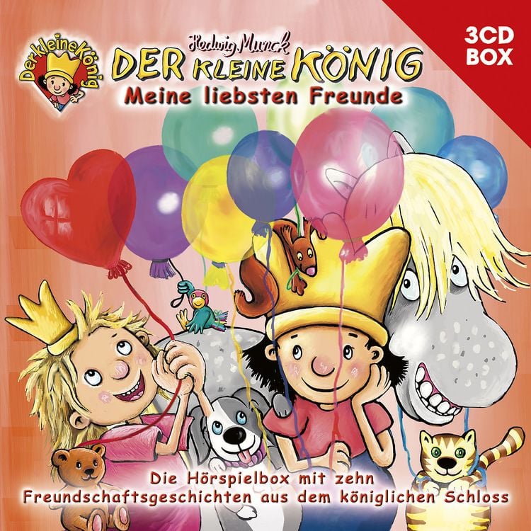 Bild vom Artikel Der kleine König 3-CD Hörspielbox Vol. 1 - Meine liebsten Freunde vom Autor Hedwig Munck