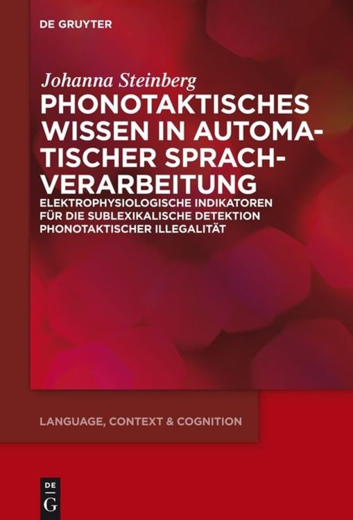 Produktbild: Phonotaktisches Wissen