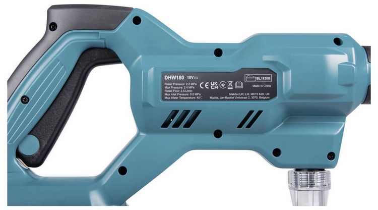 Produktbild: Makita DHW180Z Akku-Hochdruckreiniger