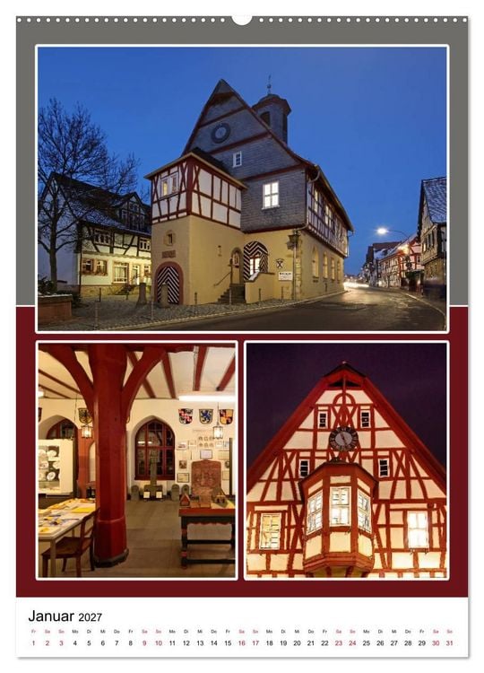 Produktbild: Frankfurt am Main und die sch&ouml;nsten Stadtteilen (Wandkalender 2027 DIN A2 hoch), CALVENDO Monatskalender