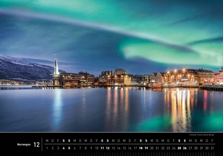Produktbild: Norwegen Premiumkalender 2027