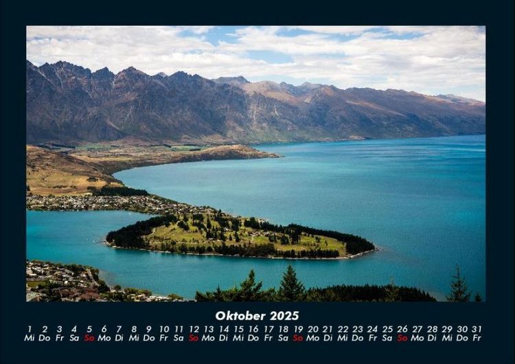 Produktbild: Die Seen der Erde 2025 Fotokalender DIN A4