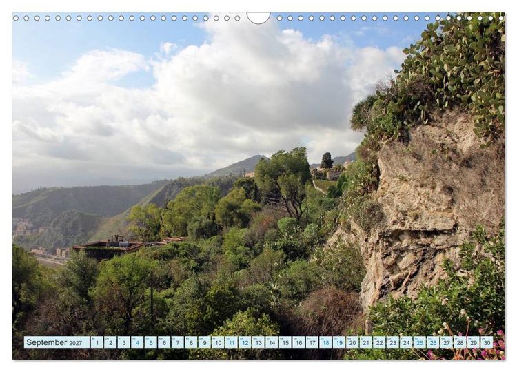 Produktbild: Taormina Siziliens Perle (Wandkalender 2027 DIN A3 quer), CALVENDO Monatskalender