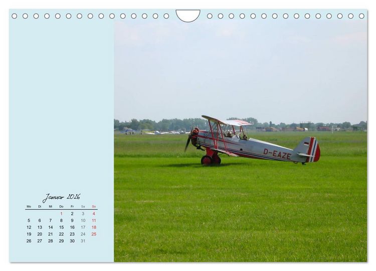 Produktbild: Sportliche Kunstflieger (Wandkalender 2026 DIN A4 quer), CALVENDO Monatskalender