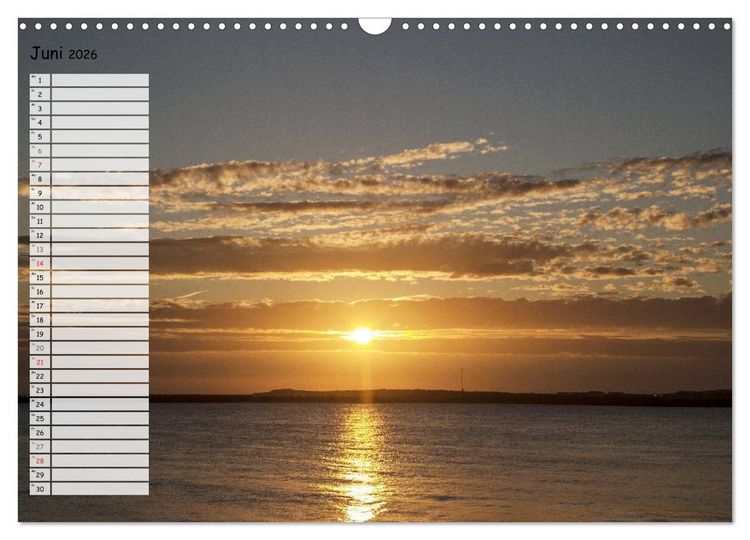 Produktbild: Helgoland - idyllische Nordseeinsel (Wandkalender 2026 DIN A3 quer), CALVENDO Monatskalender