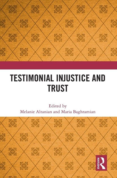 Produktbild: Testimonial Injustice and Trust