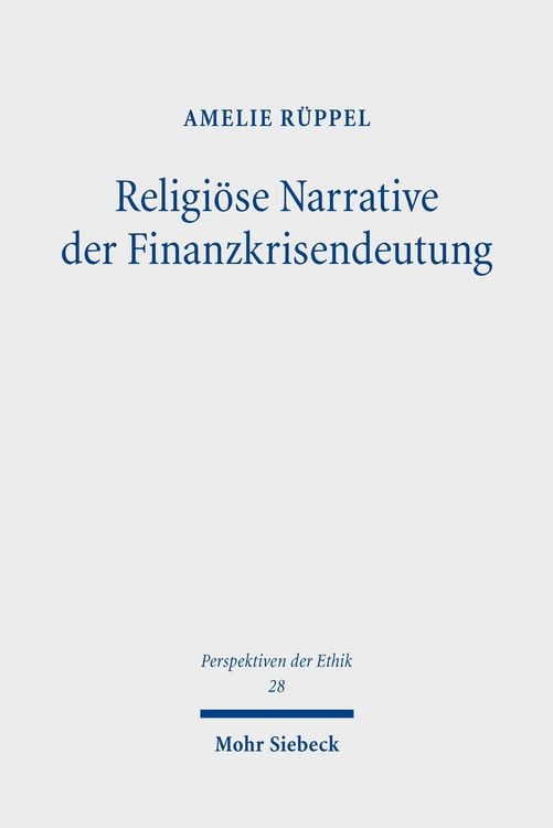 Produktbild: Religi&ouml;se Narrative der Finanzkrisendeutung