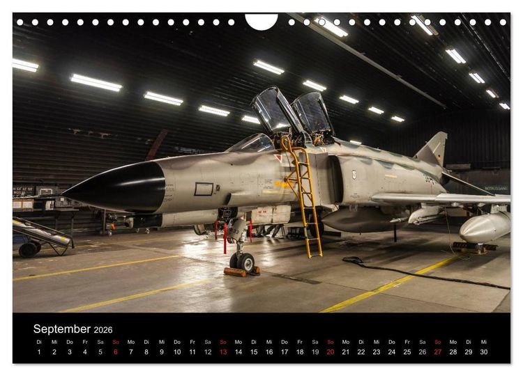 Produktbild: Phantoms bei der Luftwaffe (Wandkalender 2026 DIN A4 quer), CALVENDO Monatskalender