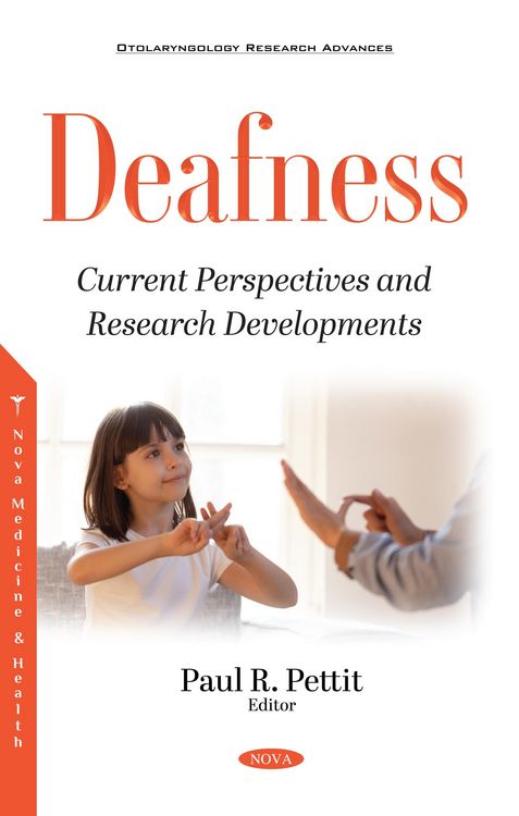 Produktbild: Deafness: Current Perspectives and Research Developments