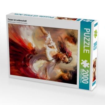 Produktbild: CALVENDO Puzzle Tanzen ist Leidenschaft | 2000 Teile Lege-Gr&ouml;&szlig;e 90x67cm Foto-Puzzle f&uuml;r gl&uuml;ckliche Stunden