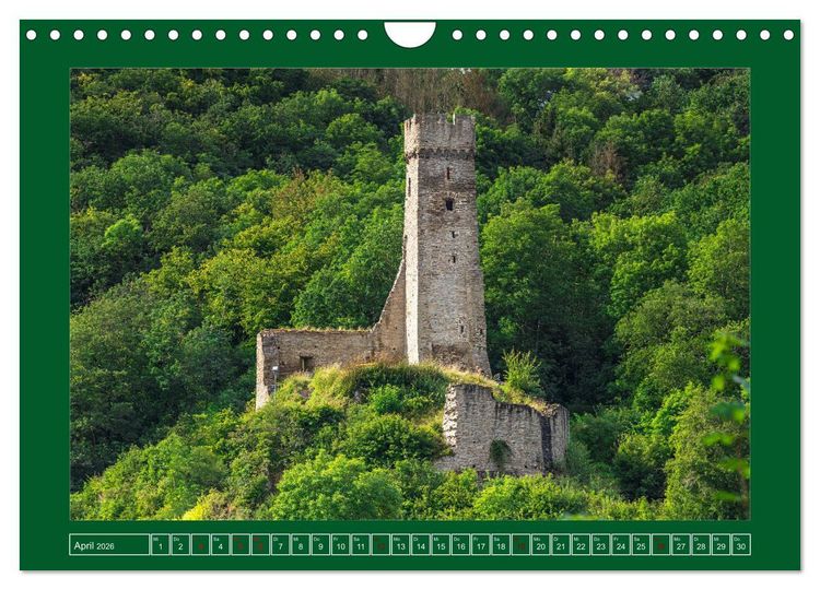 Produktbild: Romantische Ruinen (Wandkalender 2026 DIN A4 quer), CALVENDO Monatskalender