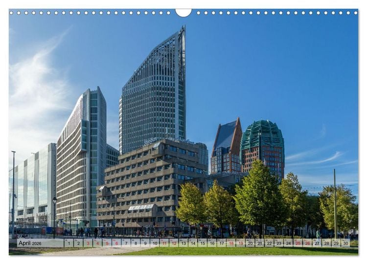 Produktbild: Den Haag - k&ouml;nigliche Stadt am Meer (Wandkalender 2026 DIN A3 quer), CALVENDO Monatskalender