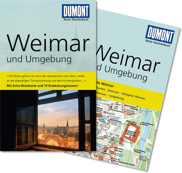 Produktbild: DuMont Reise-Taschenbuch Reisef&uuml;hrer Weimar und Umgebung