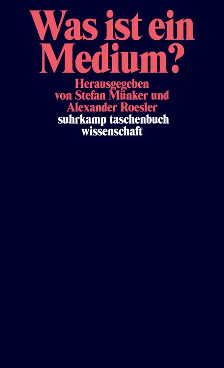 Produktbild: Was ist ein Medium?