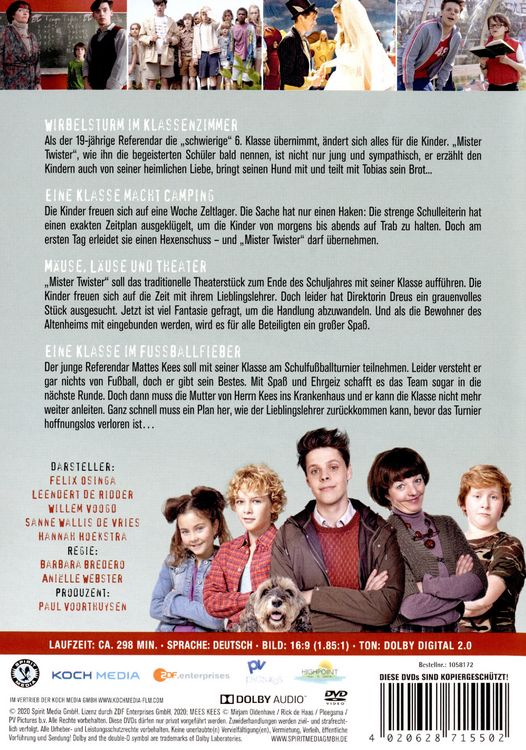 Produktbild: Mister Twister Box [4 DVDs]