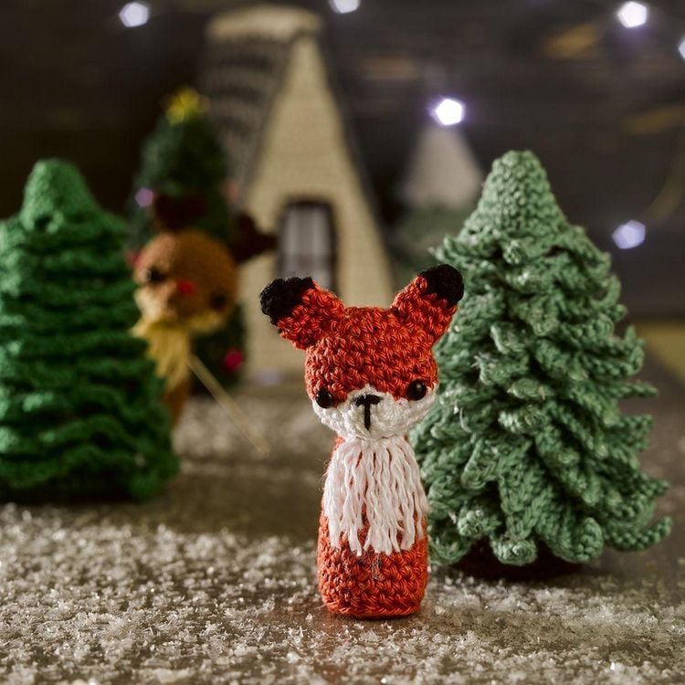 Produktbild: Mein geh&auml;keltes Weihnachtsdorf - Adventskalenderbuch
