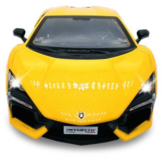 Produktbild: Lamborghini Revuelto Diecast 1:24 gelb inkl. Knopfzellen