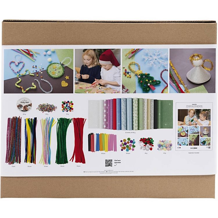 Produktbild: Creativ Company Kreativ Mix Bunte Weihnachten, Weihnachtsfiguren, Sortierte Farben