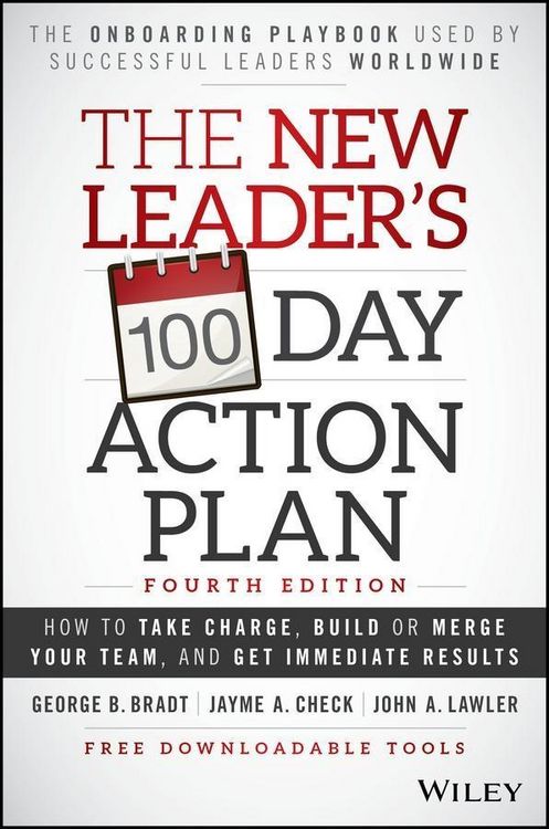 Produktbild: The New Leader's 100-Day Action Plan