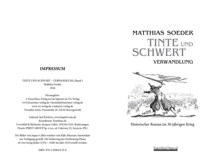 Produktbild: TINTE und SCHWERT &ndash; Verwandlung (Band 1)