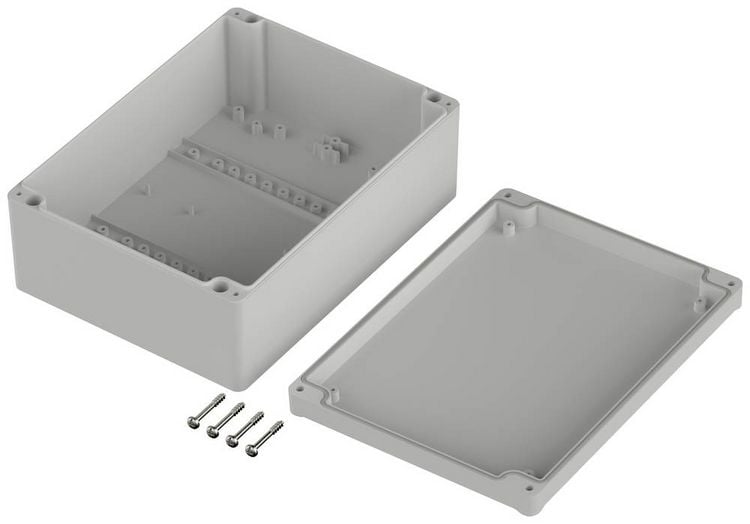 Produktbild: Bopla EUROMAS ET 223 63223000 Industrie-Geh&auml;use 200 x 150 x 77 ABS Lichtgrau (RAL 7035) 1 St.