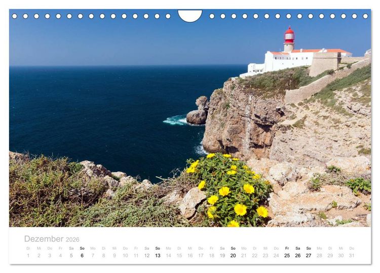 Produktbild: Portugal im Fr&uuml;hling (Wandkalender 2026 DIN A4 quer), CALVENDO Monatskalender