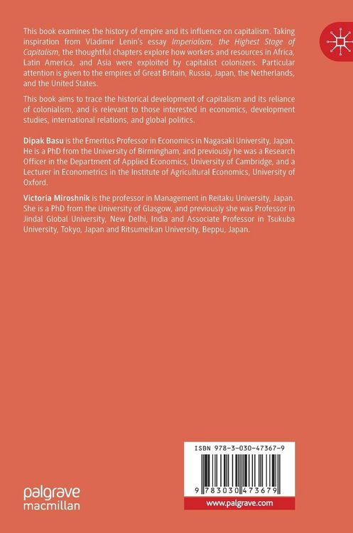 Produktbild: Imperialism and Capitalism, Volume I