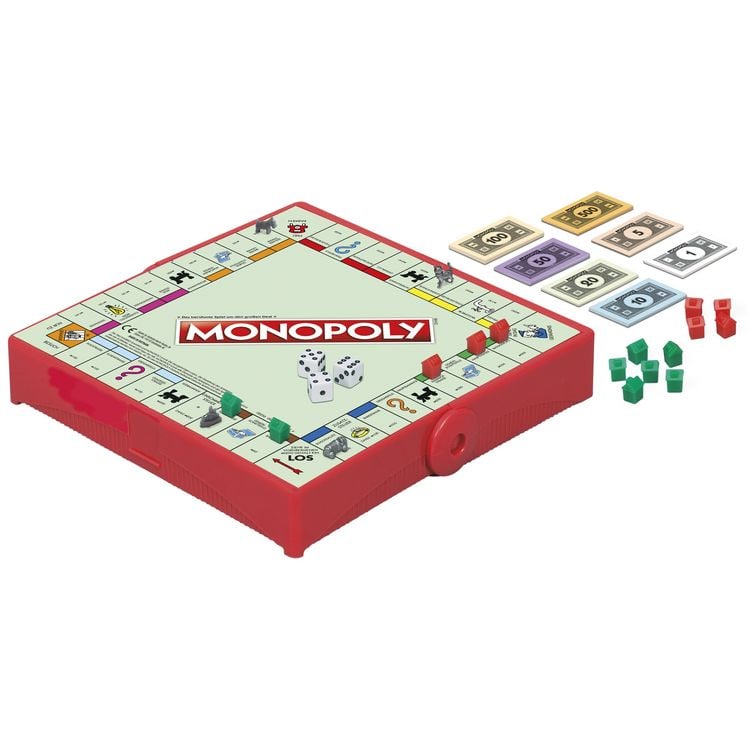 Produktbild: Hasbro F8256GC0 - Monopoly Kompakt, Reisespiel