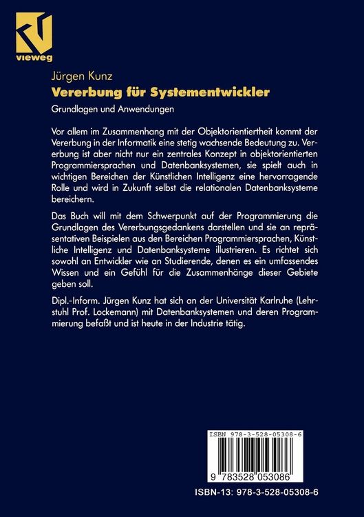 Produktbild: Vererbung f&uuml;r Systementwickler