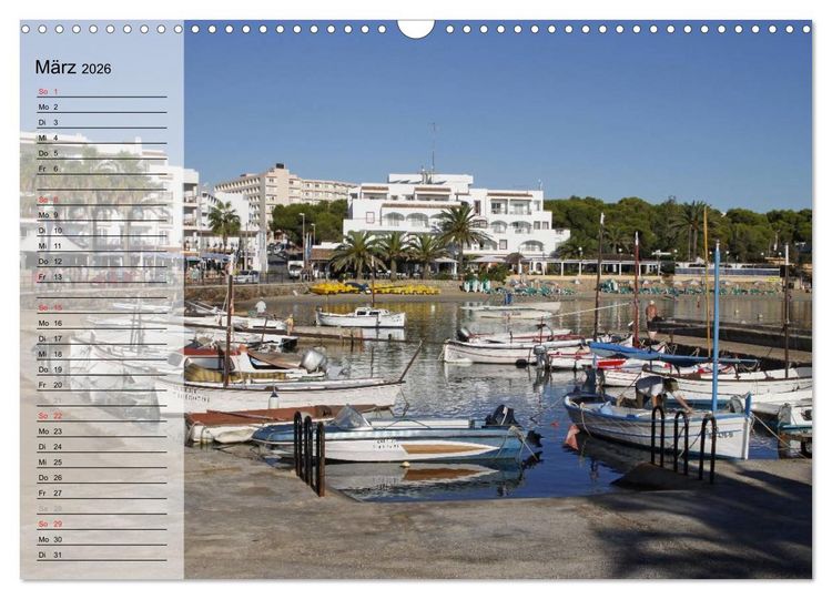 Produktbild: Zauberhaftes Ibiza - Terminplaner (Wandkalender 2026 DIN A3 quer), CALVENDO Monatskalender