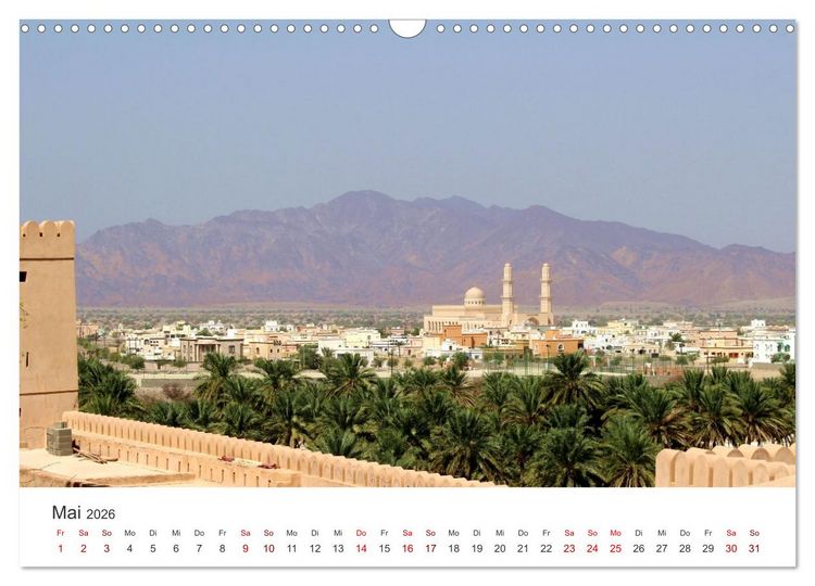 Produktbild: Omans Vielfalt (Wandkalender 2026 DIN A3 quer), CALVENDO Monatskalender