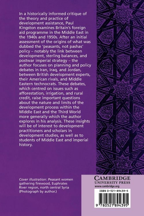 Produktbild: Britain and the Politics of Modernization in the Middle East, 1945 1958