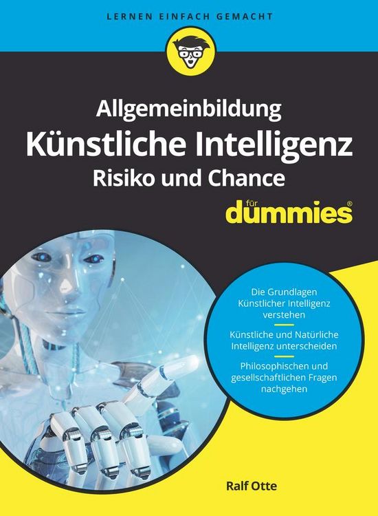 Produktbild: Allgemeinbildung K&uuml;nstliche Intelligenz. Risiko und Chance f&uuml;r Dummies