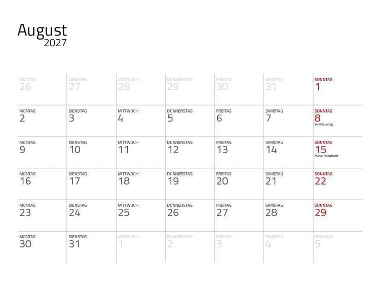 Produktbild: Katzen 2027 Eintragkalender