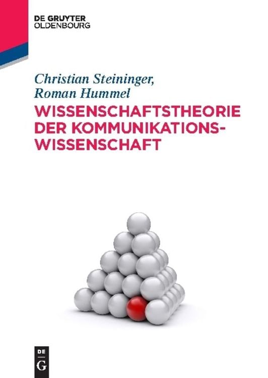 Produktbild: Wissenschaftstheorie der Kommunikationswissenschaft