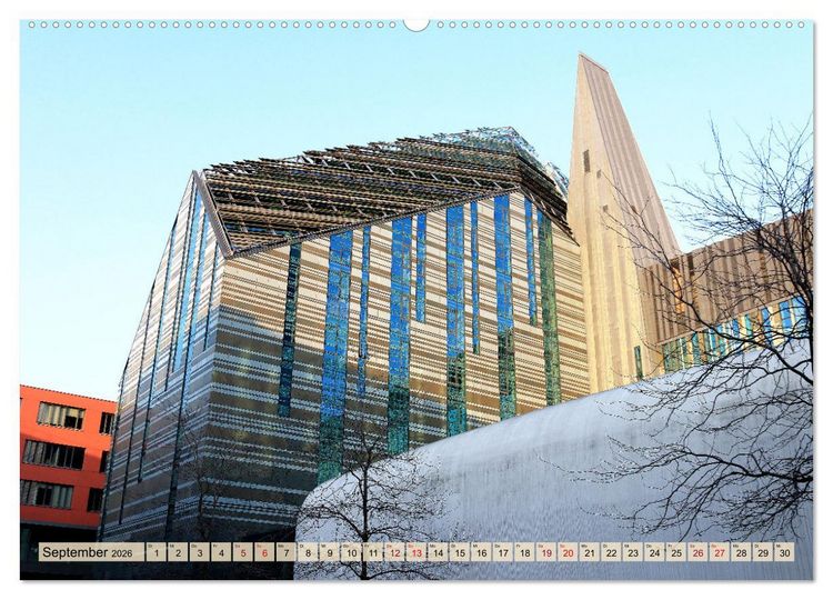 Produktbild: Buntes Leipzig (hochwertiger Premium Wandkalender 2026 DIN A2 quer), Kunstdruck in Hochglanz