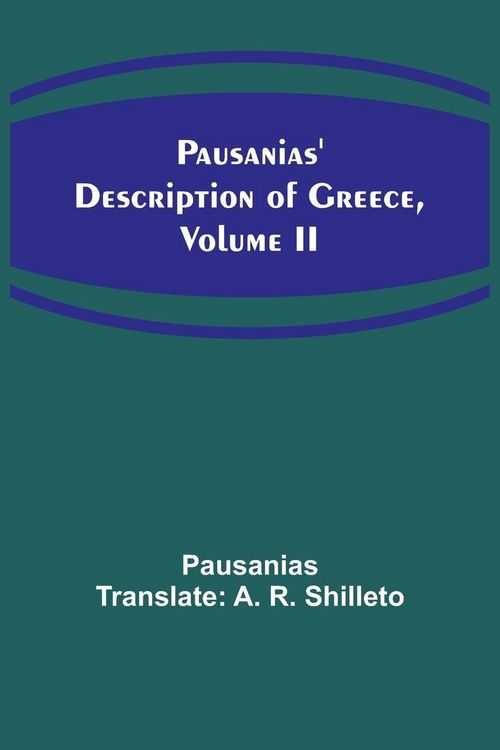 Produktbild: Pausanias' description of Greece, Volume II