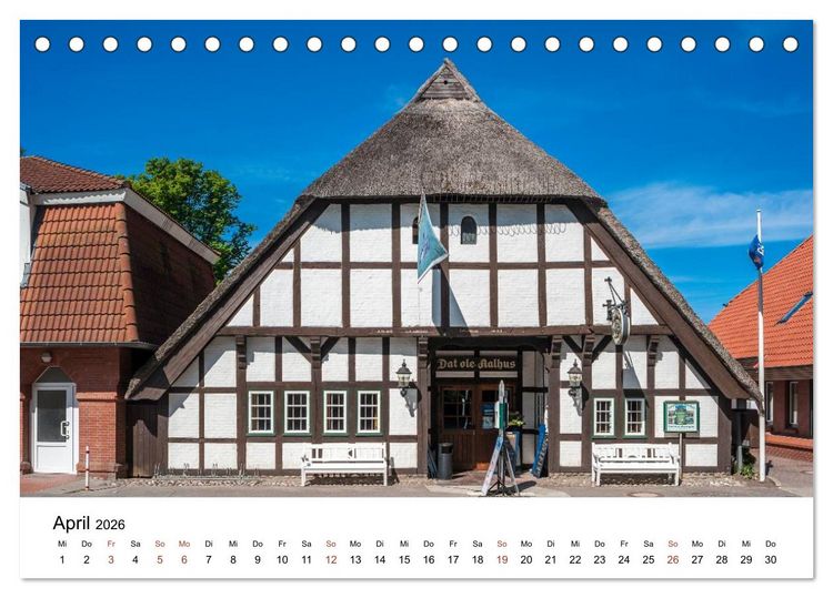 Produktbild: OSTSEE Wundersch&ouml;nes Deutschland (Tischkalender 2026 DIN A5 quer), CALVENDO Monatskalender
