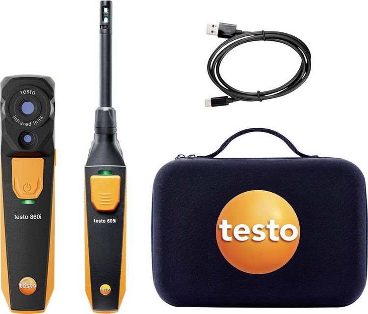 Produktbild: Testo 860i Schimmel-Set Luftfeuchtemessger&auml;t (Hygrometer) 0% rF 100% rF