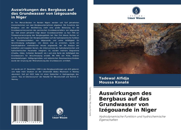 Produktbild: Auswirkungen des Bergbaus auf das Grundwasser von Iz&eacute;gouande in Niger