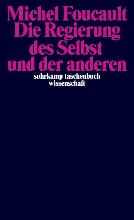 Produktbild: Die Regierung des Selbst und der anderen