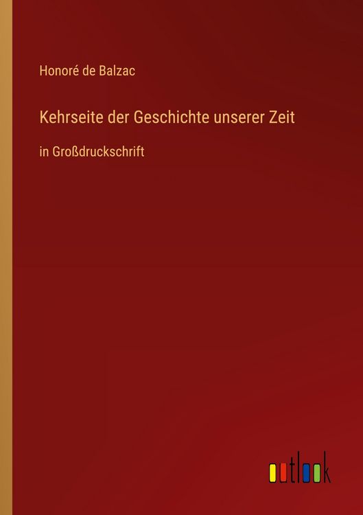 Produktbild: Kehrseite der Geschichte unserer Zeit