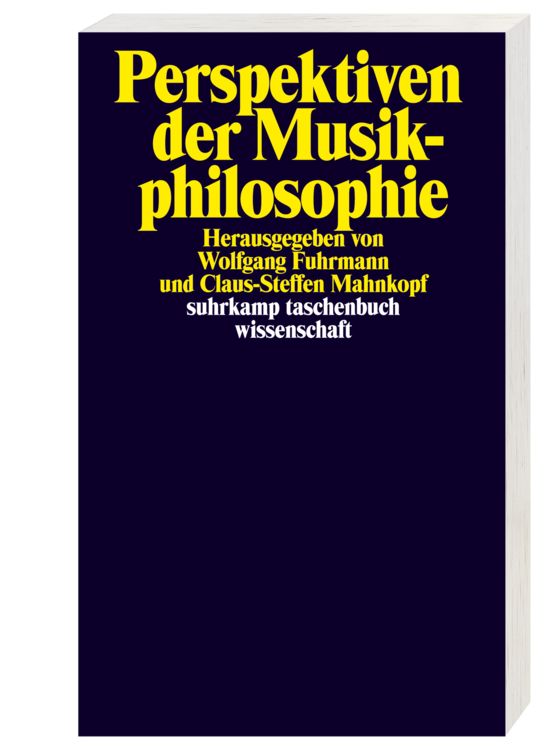 Produktbild: Perspektiven der Musikphilosophie