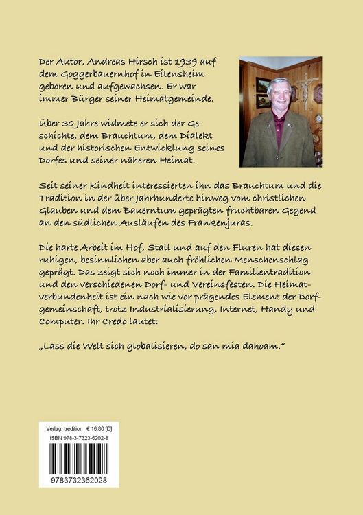 Produktbild: Glaub mir's, so war's, weil's Brauch war