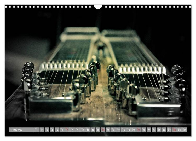 Produktbild: Music Magic of musical instruments (Wall Calendar 2026 DIN A3 landscape), CALVENDO 12 Month Wall Calendar