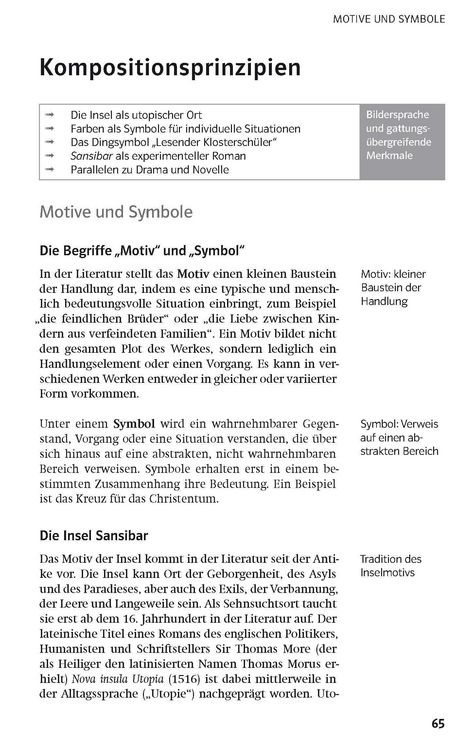 Produktbild: Klett Lekt&uuml;rehilfen Alfred Andersch, Sansibar oder der letzte Grund