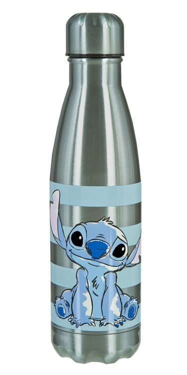 Produktbild: Undercover Isolierflasche Lilo & Stitch Edelstahl Trinkflasche 450 ml, Wasserflasche f&uuml;r Schule & Freizeit