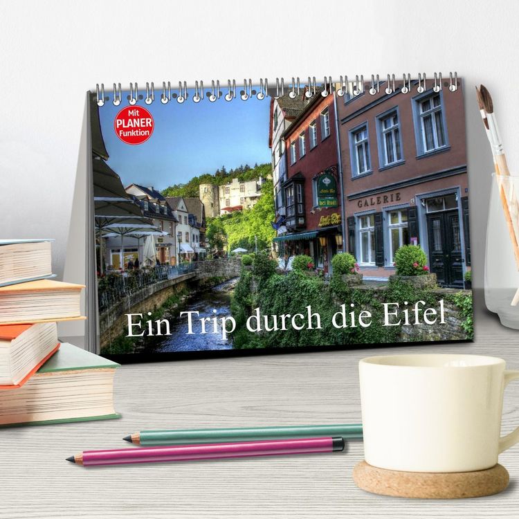 Produktbild: Ein Trip durch die Eifel (Tischkalender 2026 DIN A5 quer), CALVENDO Monatskalender