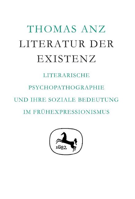 Produktbild: Literatur der Existenz